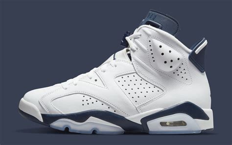 retro 6 navy blue